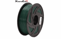 XtendLAN PLA filament 1,75mm myslivecky zelený 1kg