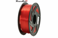 XtendLAN PLA filament 1,75mm průhledný oranžový 1kg