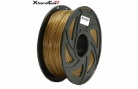 XtendLAN PLA 1,75mm zlatý 1kg XtendLan filament PLA 1kg zlatý