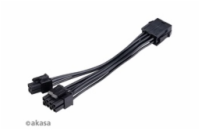 AKASA 8pin to 8+4 pin A -CBPW22 15, Power Adapter Cable