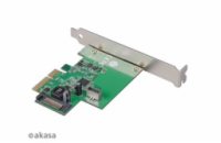 Akasa AK-PCCU3-06 AKASA síťová karta USB 3.2 HOST card, 10Gbps USB 3.2 Gen 2, Interní, 20-pin, PCIe