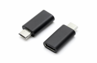 PremiumCord adapter USB-C konektor female - USB 2.0 Micro-B/male