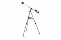 NEDIS teleskop SCTE5060WT/ clona 50 mm/ ohnisková vzdálenost 600 mm/ hledáček 5 x 24/ výška 125 cm/ Tripod/ bílo-černý