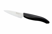 Keramický nůž KYOCERA s bílou čepelí 7,5cm FK 075WH BK KYOCERA keramický nůž s bílou čepelí/ 7,5 cm dlouhá čepel/ černá plastová rukojeť