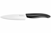 Kyocera FK 110WH keramický nůž s bílou čepelí 11cm KYOCERA keramický nůž na ovoce a zeleninu s bílou čepelí 11 cm, černá rukojeť