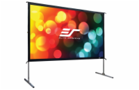 ELITE SCREENS 135" 342,9cm 16:9 168,1x299 cm OMS135H2-DUAL ELITE SCREENS plátno mobilní outdoor stativ 135" (342,9 cm)/ 16:9/ 168,1 x 299 cm/ hliníkový/ přední a zadní projekce