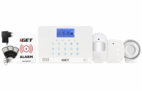 iGET SECURITY M3B - Víceúčelový bezdrátový GSM alarm, detektor na dveře a okna, detektor pohybu, siréna 110 dB