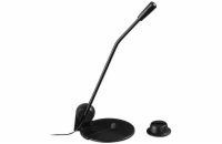 HAMA stolní mikrofon CS-461/ 3,5 mm jack/ plast/ černý