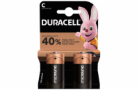 Duracell Basic alkalická baterie 2 ks (C)