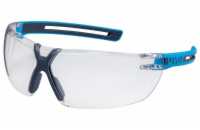 Uvex 9199247 X-Fit Pro čiré UVEX Brýle straničkové x-fit pro, PC čirý/2C-1,2; SV excellence /moderní vzhled /rám. modrý, antracit, bez pojezdu