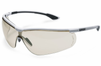 UVEX Brýle straničkové Sportstyle, PC CBR 65/5-1,4; sv. extreme,  lehké / sportovní design/ zorník PC CBR65 /barva bílá,
