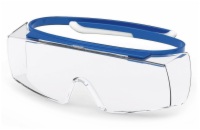 UVEX Brýle přes korekční brýle Super OTG, PC čirý/UV 2-1,2; SV. excellence/integr. boční ochrana/uvex hi-res, rám./modrá