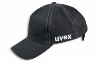 UVEX Protinárazová čepice - u-cap sport, vel. 60- 63 / černá /kšilt 7cm /tvrdá skořepina z ABS /textilní čapice z bavlny