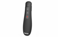 HAMA bezdrátový prezentér X-Pointer/ dosah 12 m/ USB/ černý