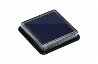 IMMAX venkovní solární LED osvětlení TERRACE/ 1,5W/ 30lm/ IP68/ 110x110x22mm/ černá