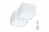 IMMAX NEO sada 2x CANTO SMART stropní svítidlo  15x15cm 12W bílé Zigbee 3.0 + DO, TUYA