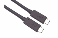 PremiumCord USB4™ 40Gbps 8K@60Hz kabel Thunderbolt 3 certifikovaný USB-IF 0,8m