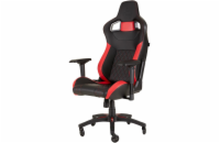 CORSAIR gaming chair T1, černá/červená