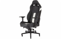 CORSAIR gaming chair T2, černá/bílá