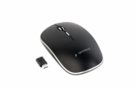 GEMBIRD MUSW-4BSC-01 Silent wireless optical mouse black Type-C receiver