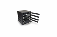 PORT CONNECT CHARGING CABINET 10 UNITS individual door lock, černý