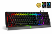 CONNECT IT BATTLE RGB herní klávesnice (CZ+SK verze), ČERNÁ