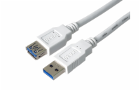 Premiumcord ku3paa05w Prodlužovací USB 3.0 Super-speed 5Gbps A-A, MF, 9pin, 0,5m, bílý PremiumCord Prodlužovací kabel USB 3.0 Super-speed 5Gbps A-A, MF, 9pin, 0.5m, bílá