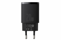 Baseus CCXJ-B01 Compact Quick Nabíječka USB/USB-C 20W Black