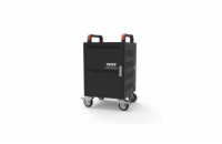 PORT CONNECT CHARGING CABINET 20 Notebooks + RACK 1xU 19’’, černý a béžový