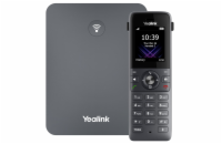 Yealink W73P, IP DECT báze+ručka, PoE, 1,8" barevný displej, až 10 ruček, 10x SIP