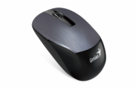 GENIUS myš NX-7015/ 1600 dpi/ Blue-Eye senzor/ bezdrátová/ kovově šedá