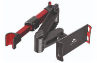 MISURA MA03-BLACK/RED MISURA skládací držák tabletu a mobilu do auta černo červený