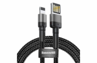 Baseus CALKLF-HG1 Cafule Kabel USB to Lightning Double Sided 1.5A 2m Grey/Black