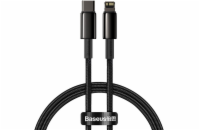 Baseus CATLWJ-01 Tungsten Gold Fast Charge Kabel USB-C to Lightning 20W 1m Black