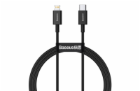 Baseus Superior Series rychlonabíjecí kabel USB-C/Lightning 20W 1m černá