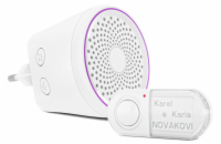 ELEKTROBOCK bezdrátový zvonek s příjímačem na 230V AC BZ40