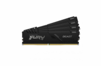 KINGSTON 32GB 3200MT/s DDR4 CL16 DIMM (Kit of 4) FURY Beast Black