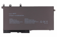 2-Power Dell Latitude E5480 Baterie do Laptopu ( 93FTF D4CMT alternative ) 3 ?lánková Baterie do Laptopu 11,4V 4450mAh