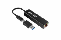 Asustor adaptér AS-U2.5G2 / USB3.2 Gen 1 type-C to 2.5GBASE-T / v balení redukce USB-C na USB-A