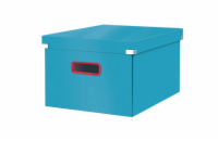 LEITZ Univerzální krabice  Click&Store COSY, velikost M (A4), klidná modrá
