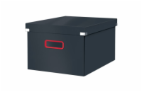 LEITZ Univerzální krabice  Click&Store COSY, velikost M (A4), sametově šedá