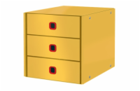 LEITZ Zásuvkový box  Click&Store COSY, 3 zásuvky, teplá žlutá