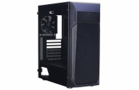Zalman skříň Z1 Plus / moddle tower / ATX / 3x120mm / 2xUSB 3.0 / 1 x USB / prosklená bočnice / černý