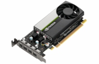 PNY NVIDIA T1000 LowProfile / 4GB GDDR6 / PCI-E / 4x mDP / 1x LP bracket v balení
