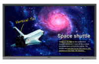 BENQ panel 65" RE6501/ dotykový interaktivní/ UHD 4K/ provoz 18/7/ HDMI/ RS232/ RJ45/ USB/ Android