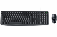 GENIUS set klávesnice+myš KM-170/ Drátový set/ USB/ černá/ CZ+SK layout