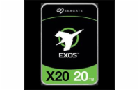 Seagate Exos X20 20TB, ST20000NM007D Seagate Exos X20 3,5" - 20TB (server) 7200rpm/SATA/256MB/512e/4kN