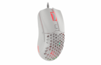 Genesis herní optická myš KRYPTON 750/RGB/8000 DPI/Herní/Optická/8 000 DPI/Drátová USB/Bílá