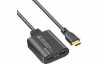 PremiumCord HDMI 2.0 Switch 4K@60Hz, 4:4:4 obousměrný 2-1 nebo 1-2