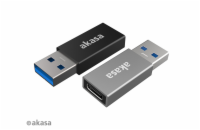 AKASA adaptér USB3.1 Gen2 Type-C na Type-A (F/M), 2ks v balení